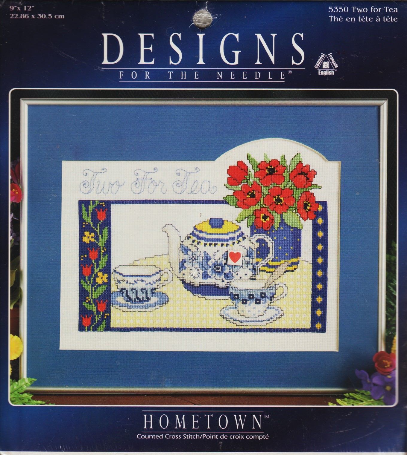 Designs For The Needle Two For Tea 5350 cross stitch kit