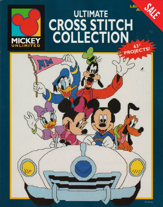 Leisure Arts Ultimate Collection Mickey Nouse Unlimited 3047 cross stitch pattern