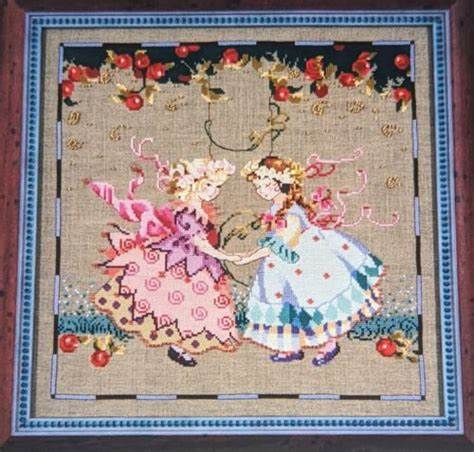 Mirabilia Under The Friendship Tree MD32 cross stitch pattern