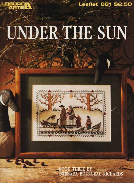 Leisure Arts Under The Sun 681 cross stitch pattern
