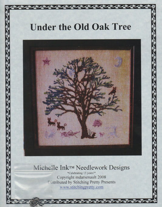 Michelle Ink Under the Old Oak Tree cross stitch pattern