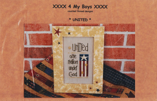 4 My Boys United 25 cross stitch pattern