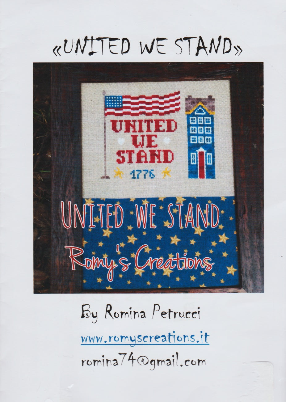 Romy's Creations United We Stand cross stitch pattern