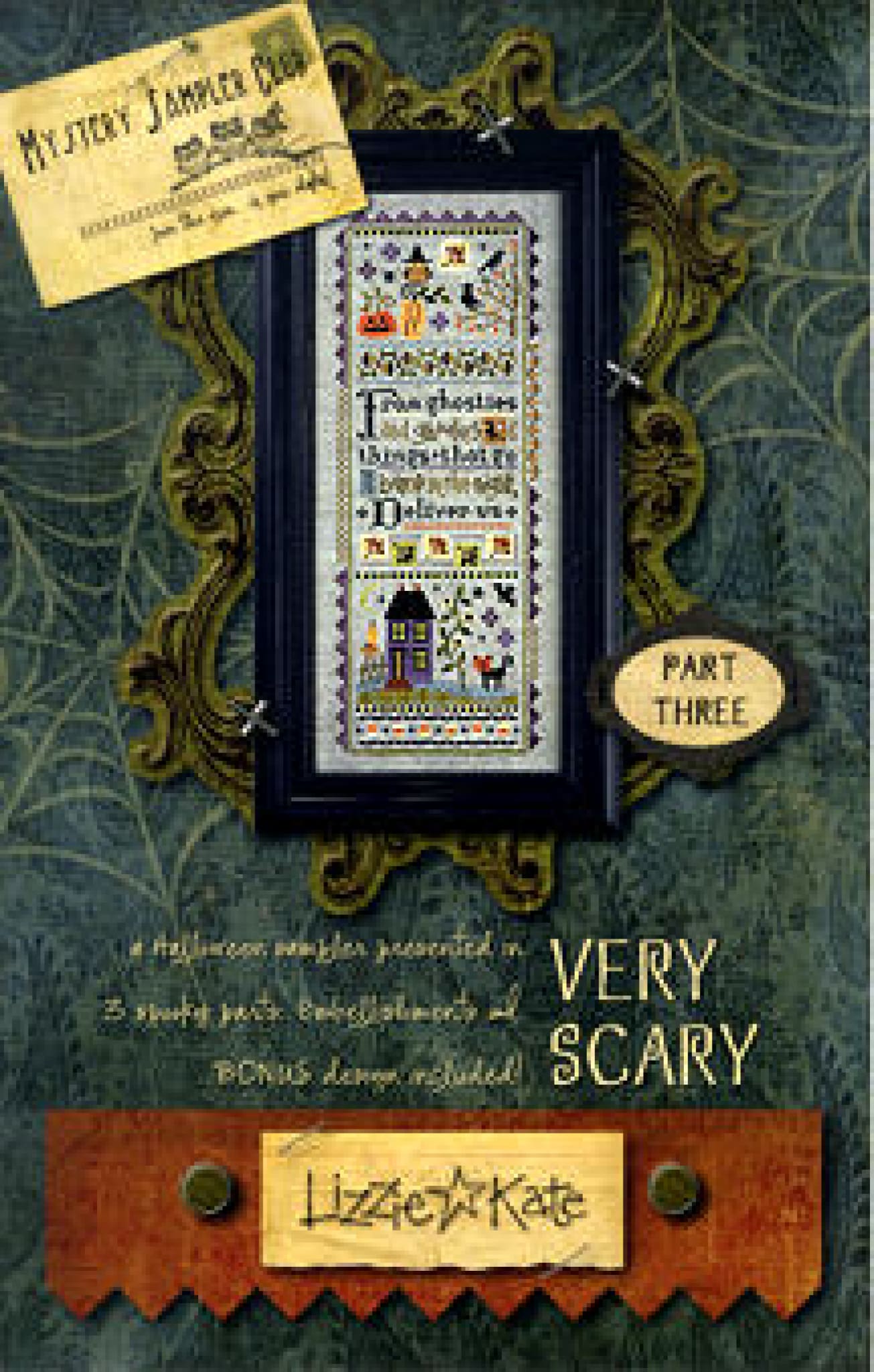 Very Scary Mystery Sampler Pattern Part 3 Pattern