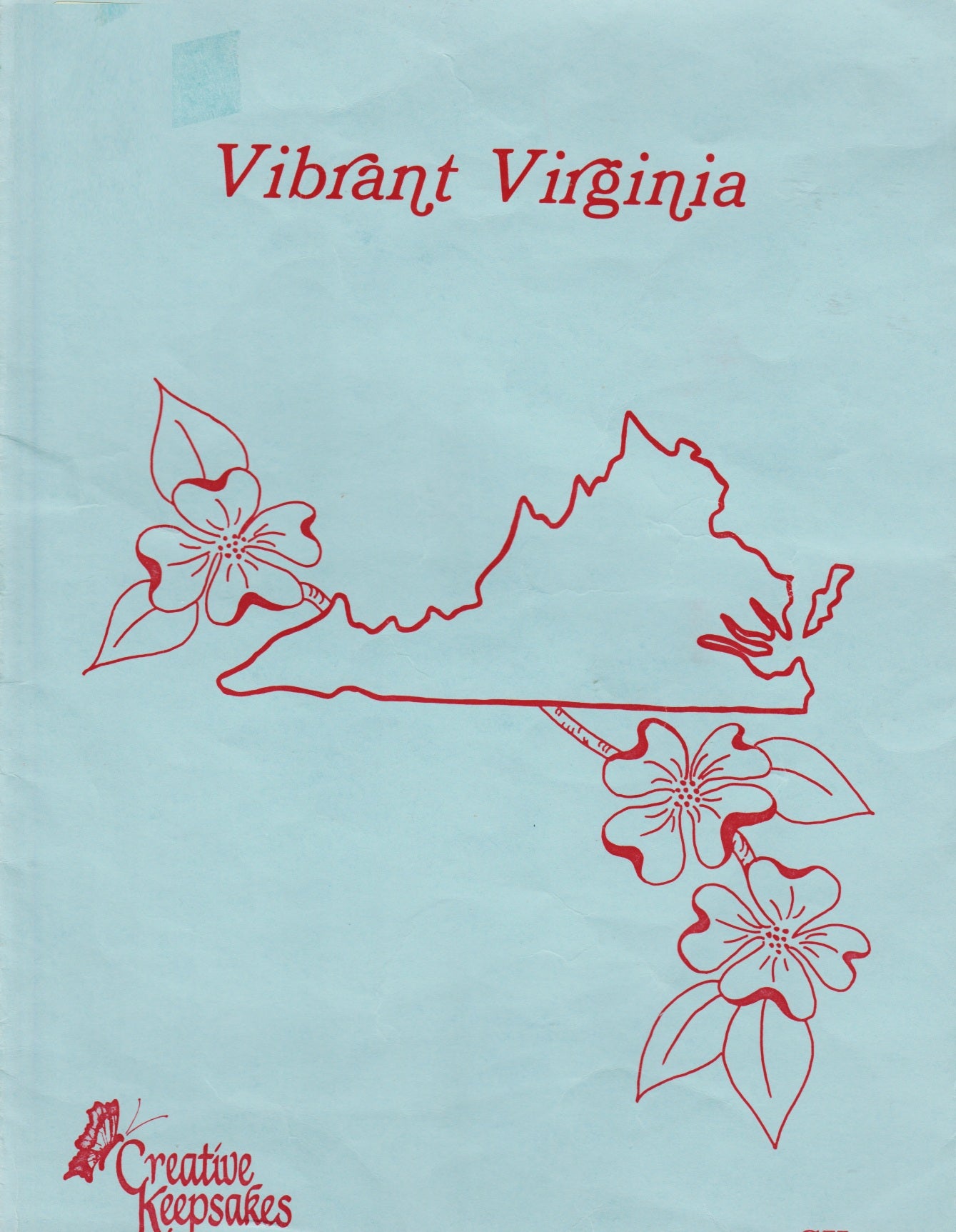 Creative Keepsakes Vibrant Virginia ross stitch pattern