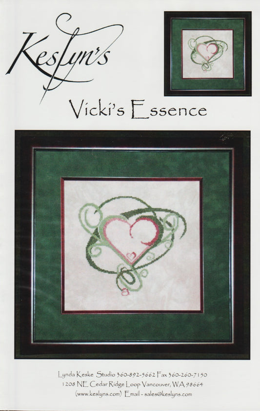 Keslyn's Vicki's Essence KL6 cross stitch pattern
