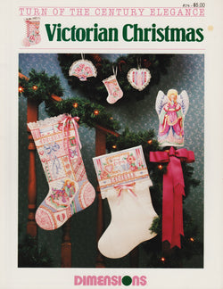 SDimensions Victorian Christmas 174 christmas stocking ornaments cross stitch pattern
