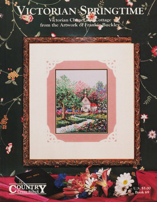 Country Cross-Stitch Victorian Springtime 69 cross stitch pattern