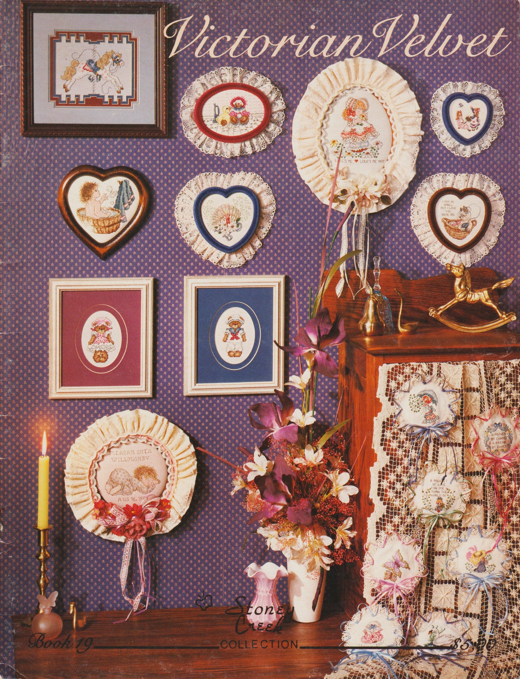 Stoney Creek Victorian Velvet Bk19 cross stitch pattern
