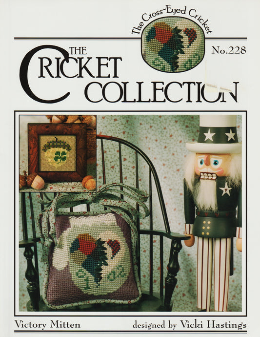 Cricket Collection Victory Mitten CC228 cross stitch pattern