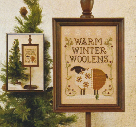 Little House Needleworks Warm Winter Woolens LHNPC-40 cross stitch pattern