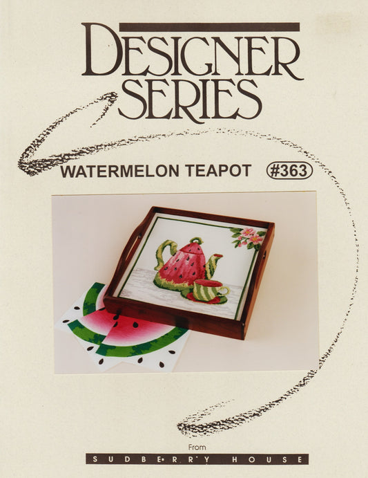 Sudberry House Watermelon Teapot 363 cross stitch pattern