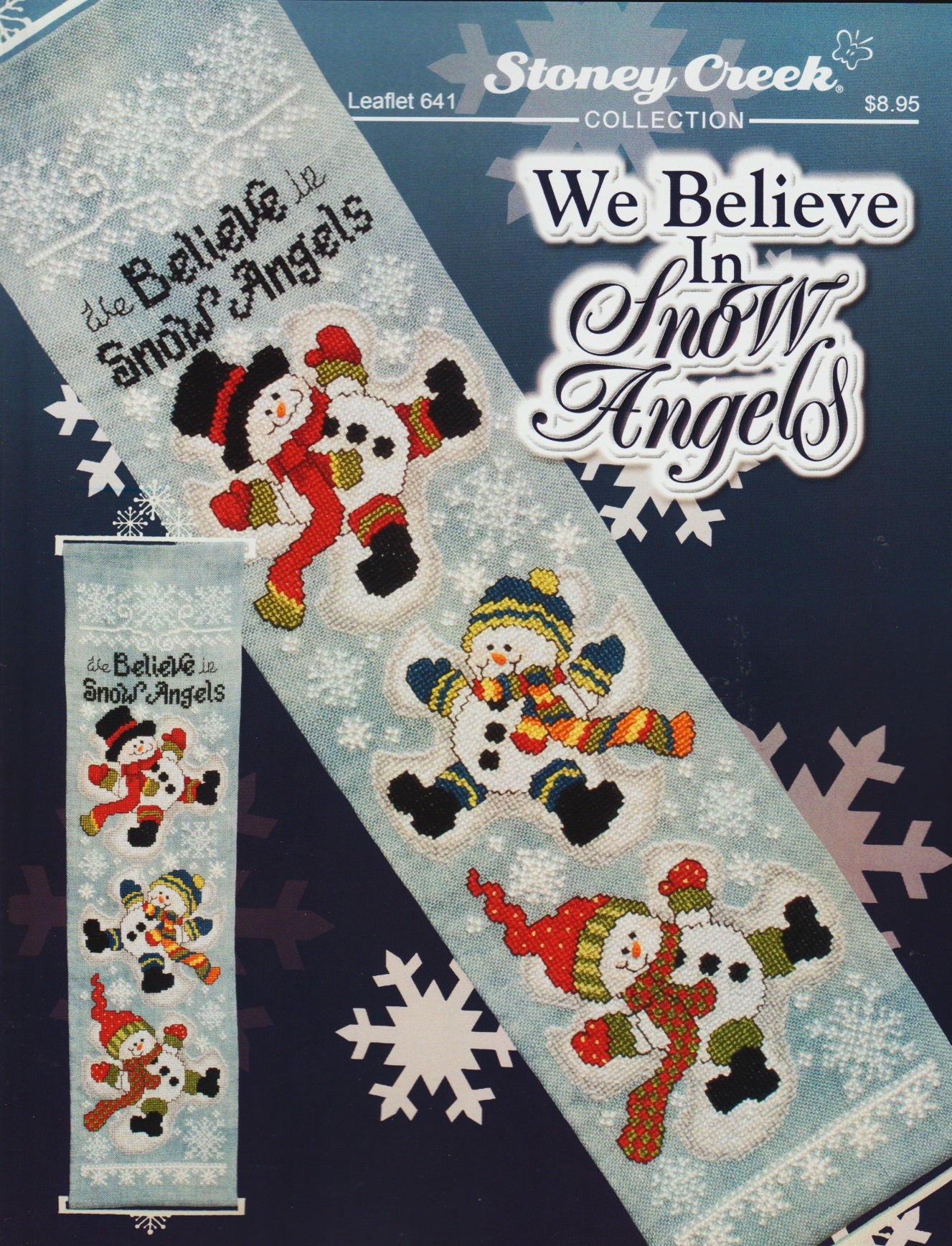 Stoney Creek We Believe In Snow Angels LFT641 cross stitch pattern