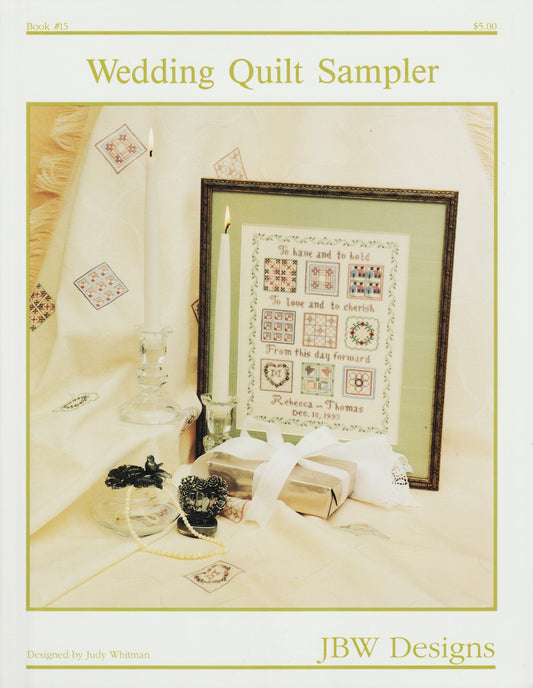 JBW Designs Wedding Quilt Sampler 15 cross stitch pattern