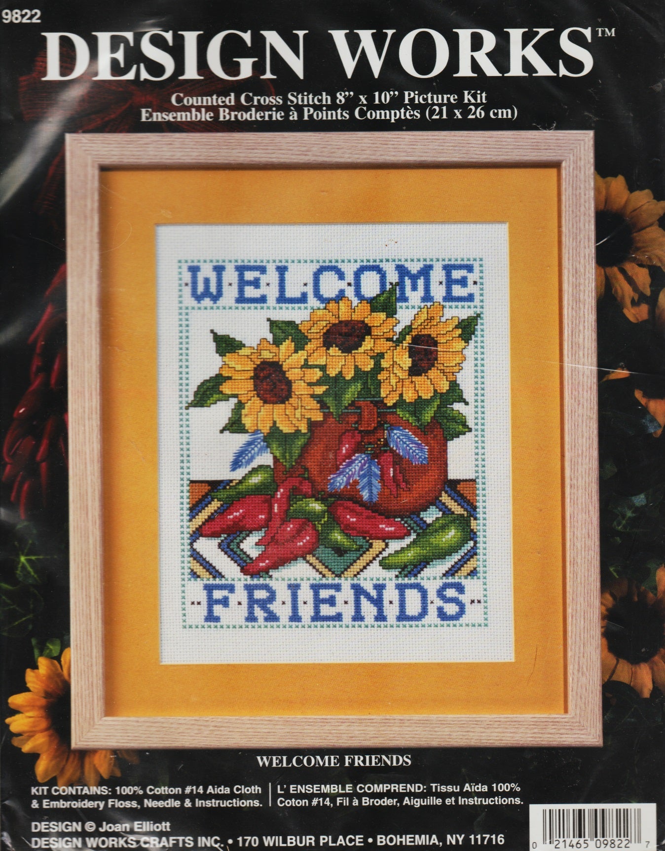 Design Works Welcome Friends 9822 cross stitch kit