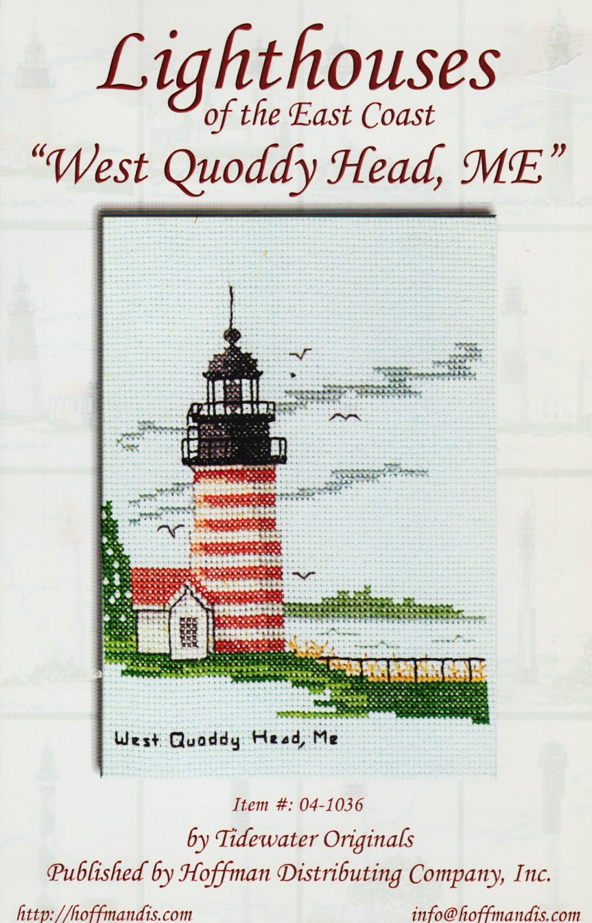 Tidewater Originals West Quoddy Head, ME 04-1036 cross stitch pattern