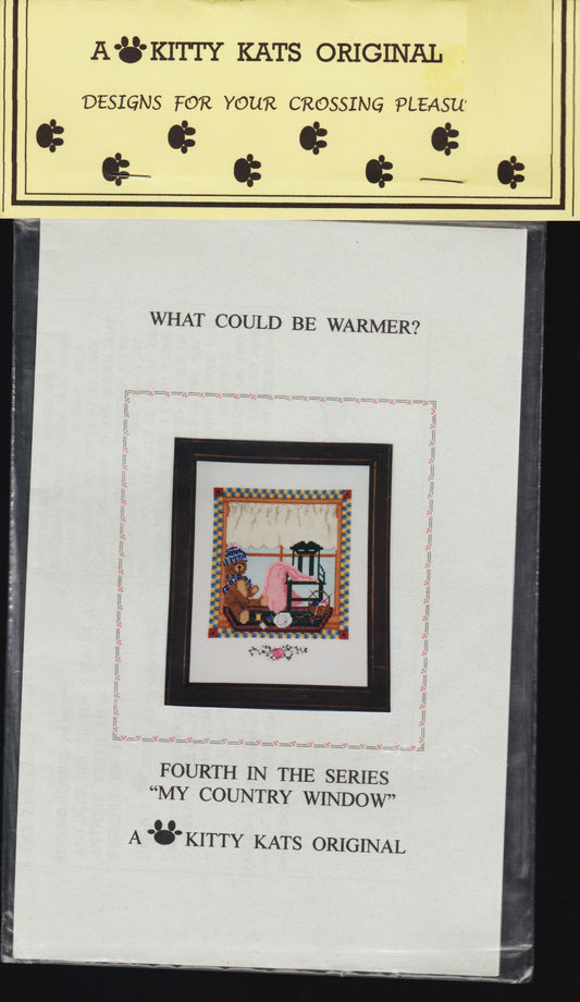 Kitty Kat Originals What Could Be Warmer cross stitch pattern