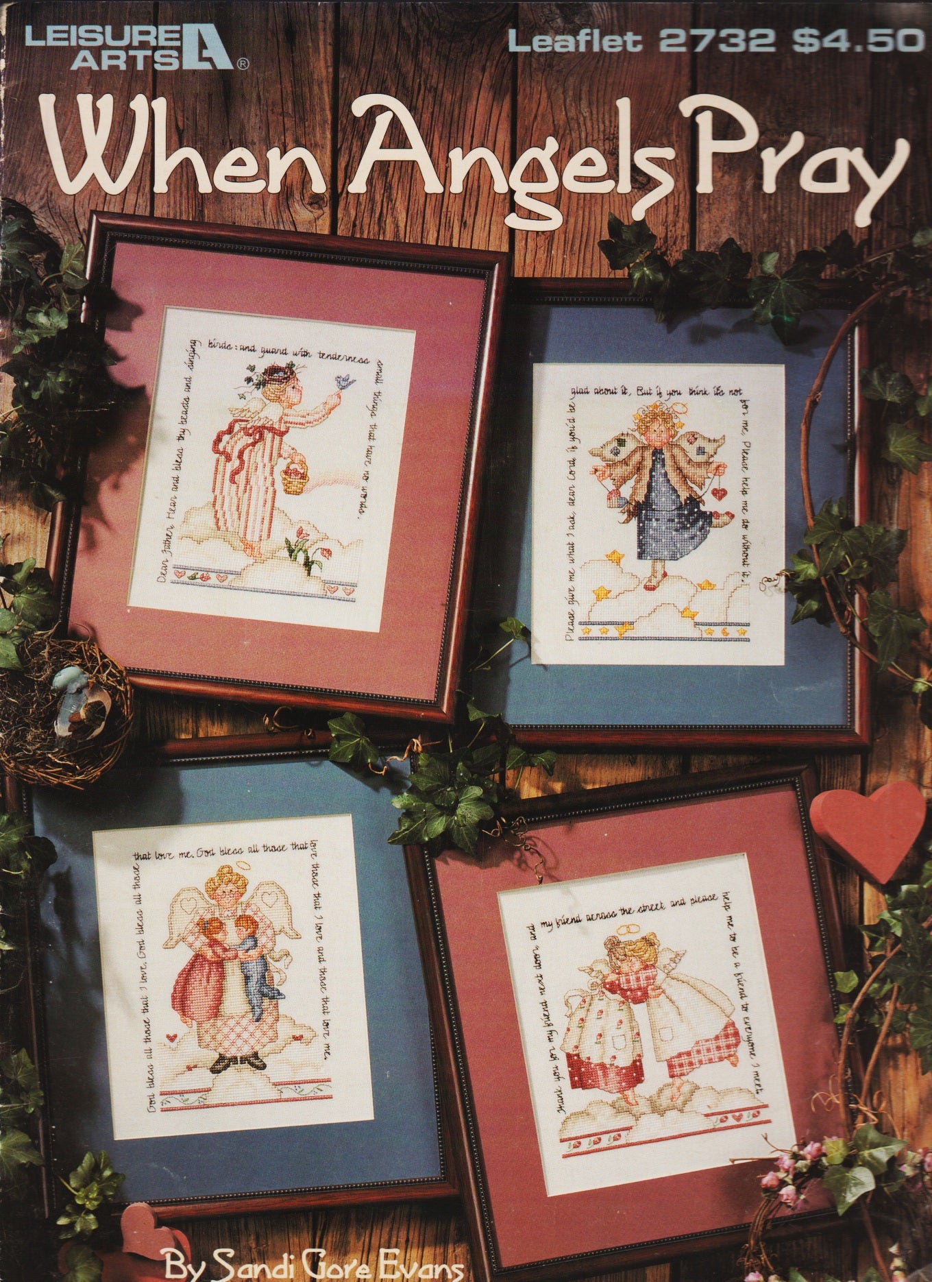 Leisure Arts When Angels Pray 2732 cross stitch pattern