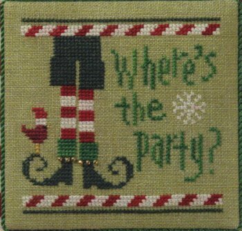 Lizzie Kate Where's The Party Q-008 cross stitch pattern