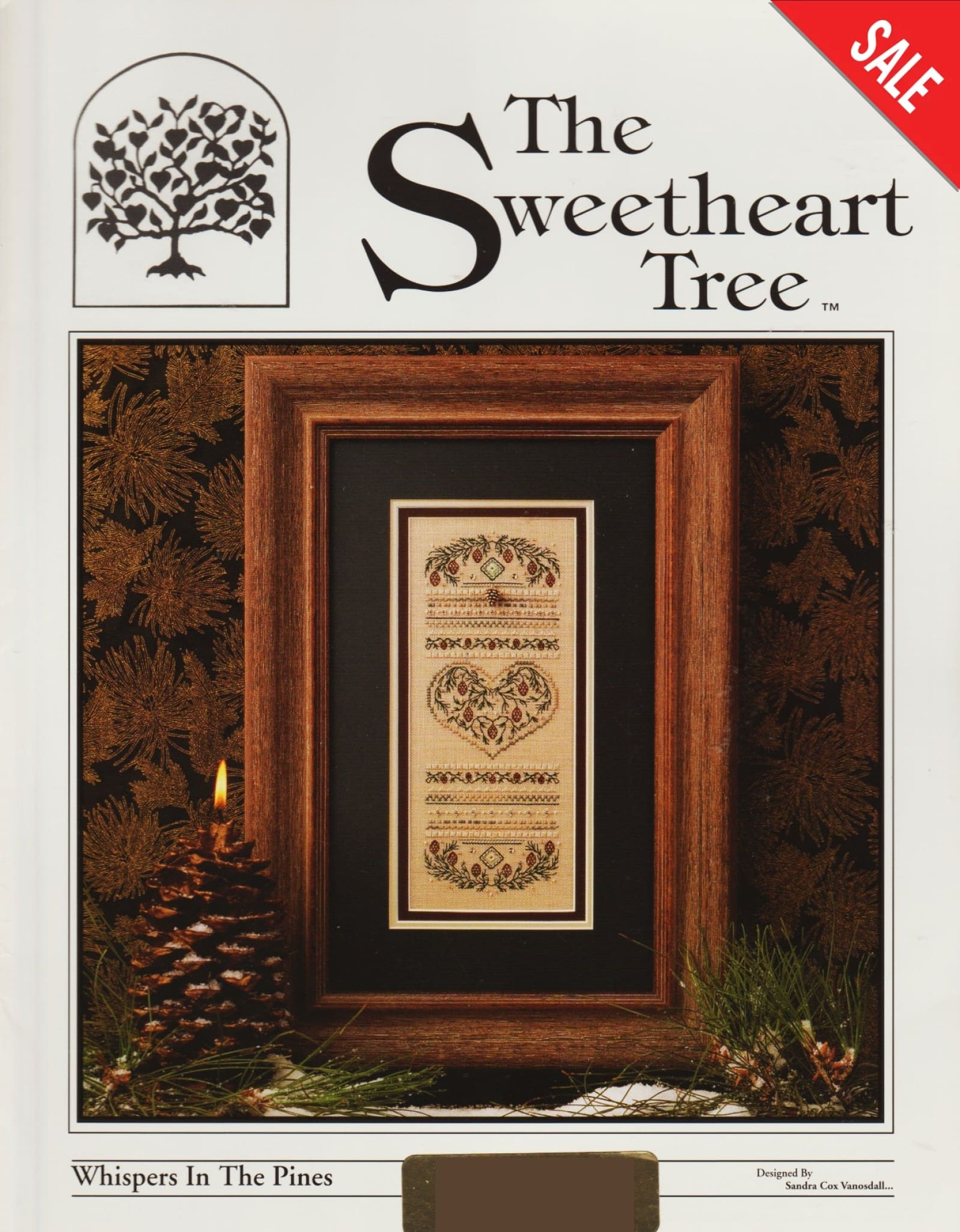 Sweetheart Tree Whispers In The Pines SV-059 cross stitch pattern