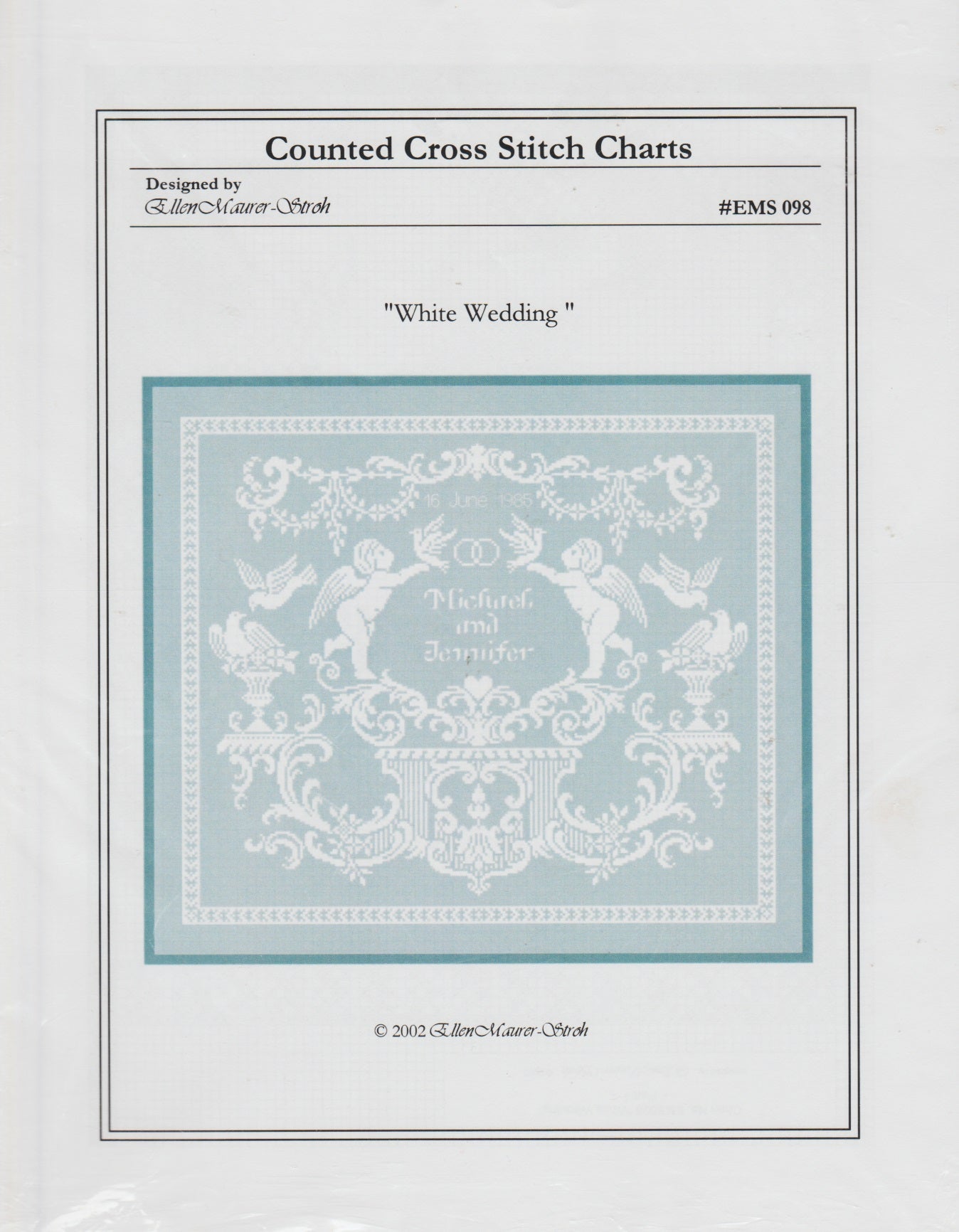 Ellen Maurer-Stroh White Wedding cross stitch pattern