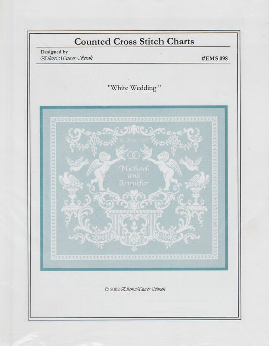 Ellen Maurer-Stroh White Wedding cross stitch pattern