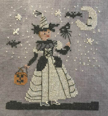 Dames of the Needle White Witch cross stitch pattern