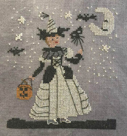 Dames of the Needle White Witch cross stitch pattern