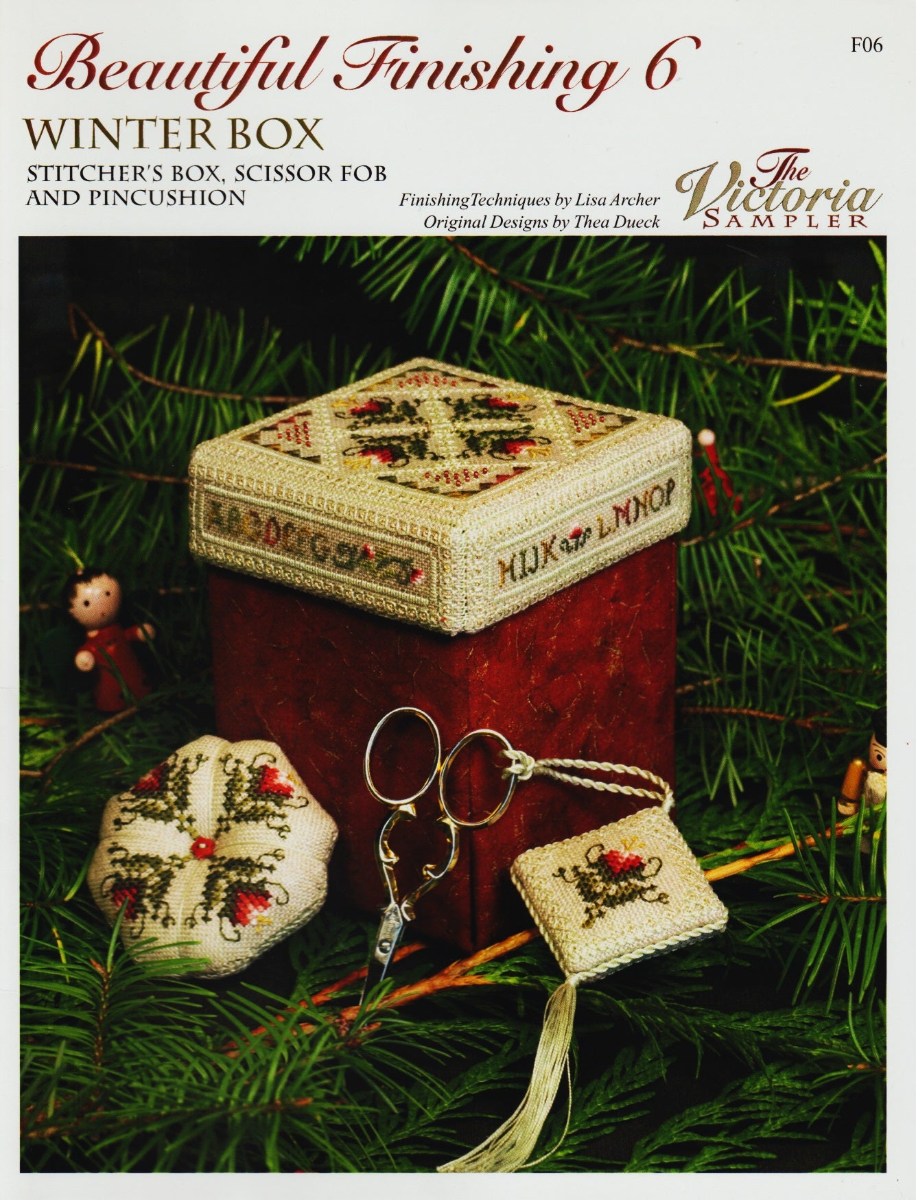 Victoria Sampler Winter Box F06 cross stitch pattern