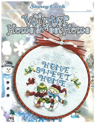 Stoney Creek Winter Home Sweet Home LFT704 cross stitch pattern