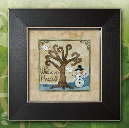 Stoney Creek Winter Peace PM5004 cross stitch pattern