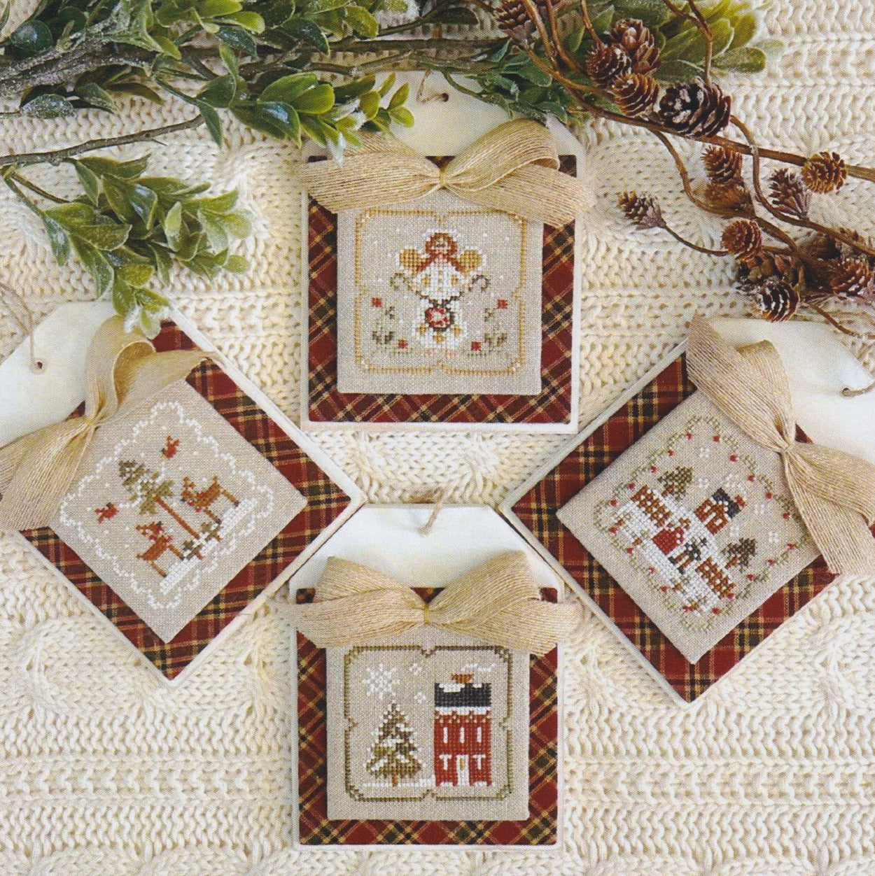 Little House Needleworks Winter Petites cross stitch pattern