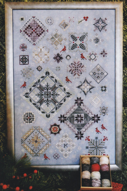 Rosewood Manor Winter Quakers S-1305 cross stitch pattern