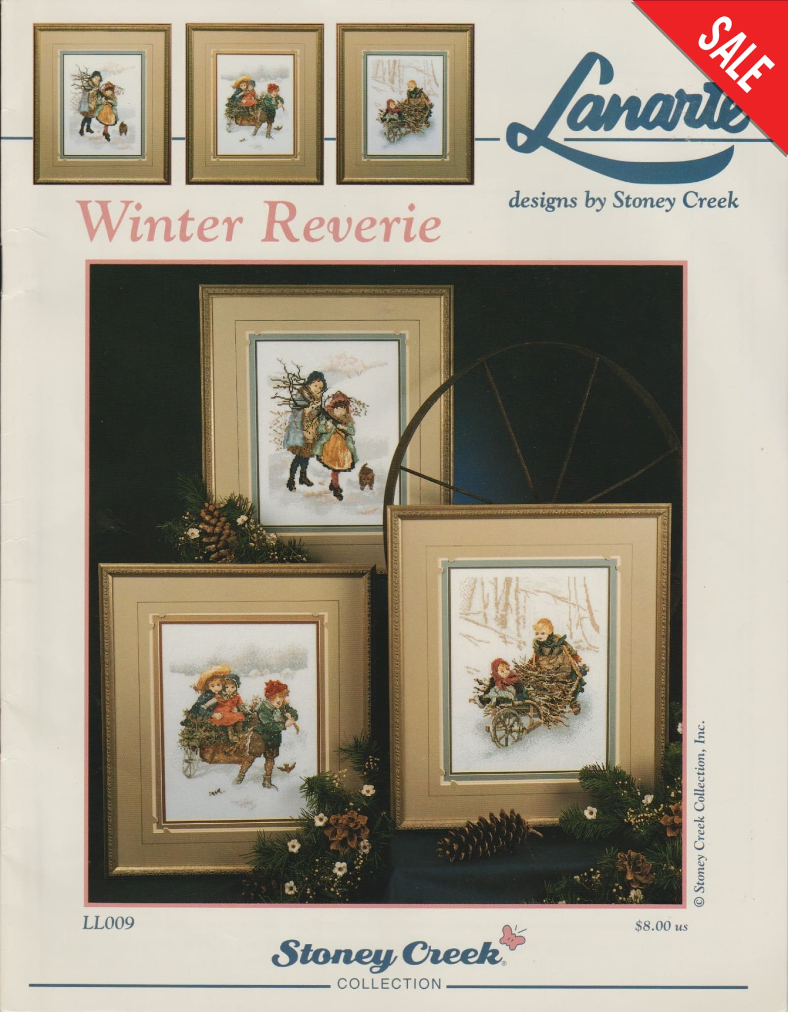 Stoney Creek Winter Reverie LL009 cross stitch pattern