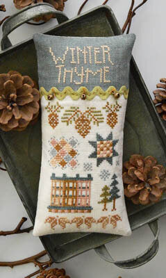 Hands On Design Winter Thyme cross stitch pattern