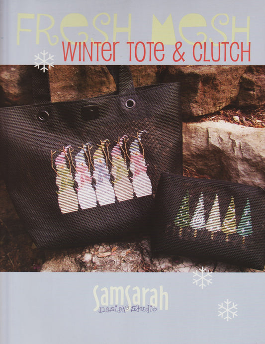 Sam Sarah Winter Tote & Clutch 9014 cross stitch pattern