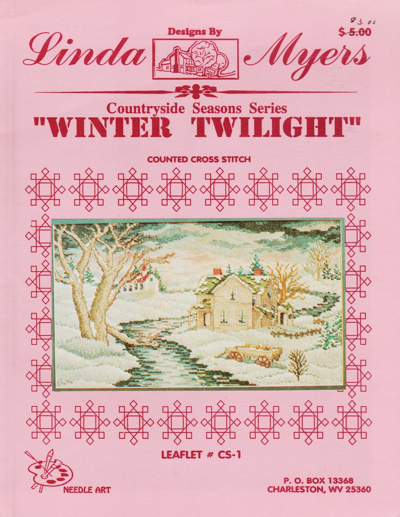 Linda Myers Winter Twilight CS-1 cross stitch pattern
