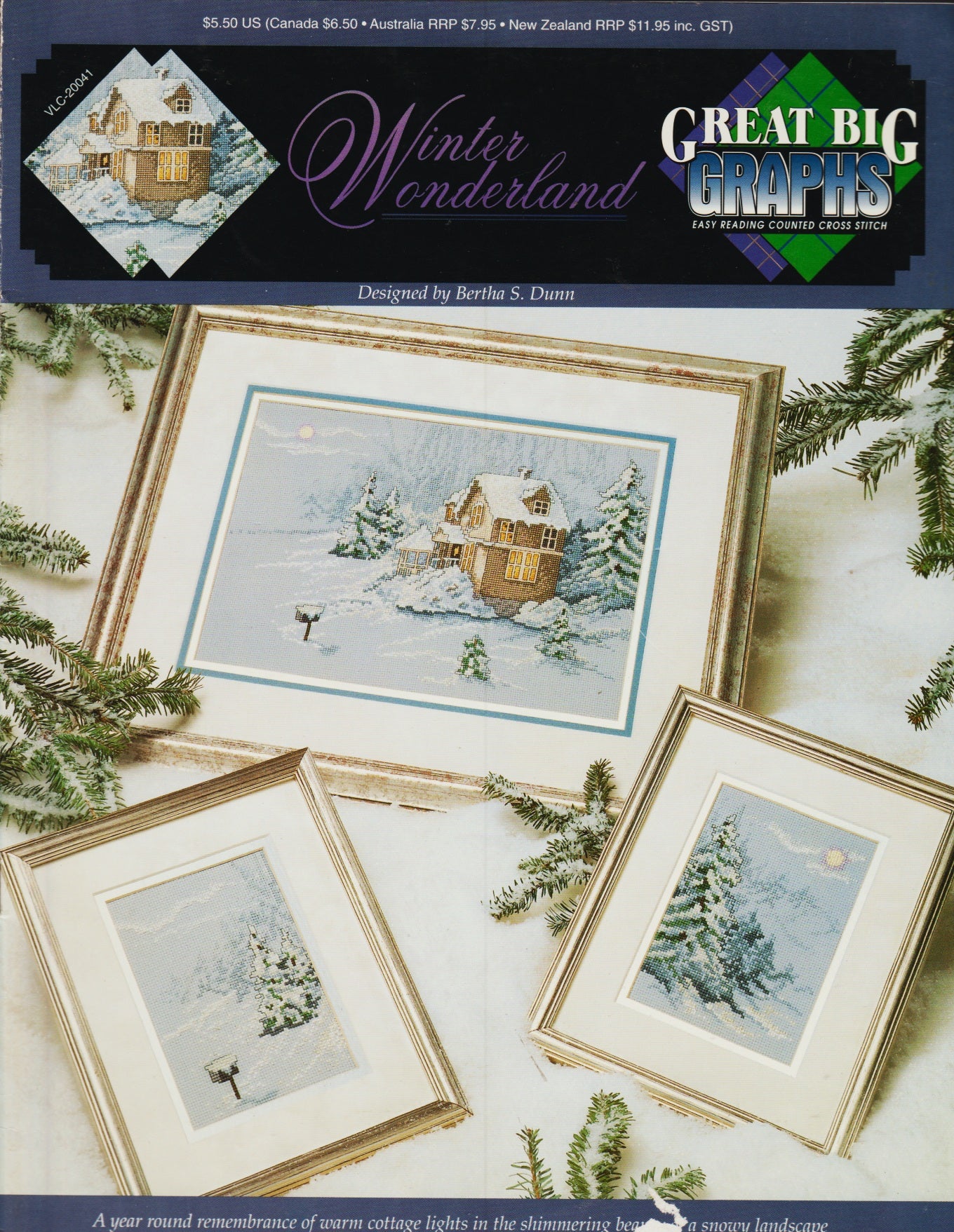 Great Big Graphs Winter Wonderland VCL-20041 cross stitch pattern