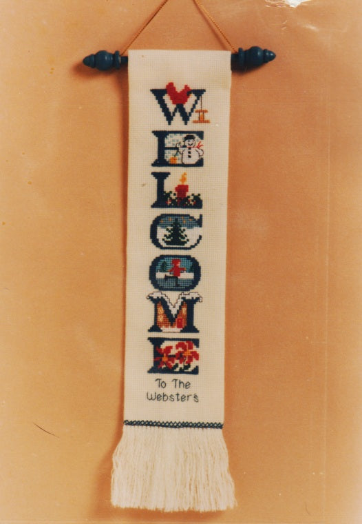 Seasonal Welcome Banner pattern