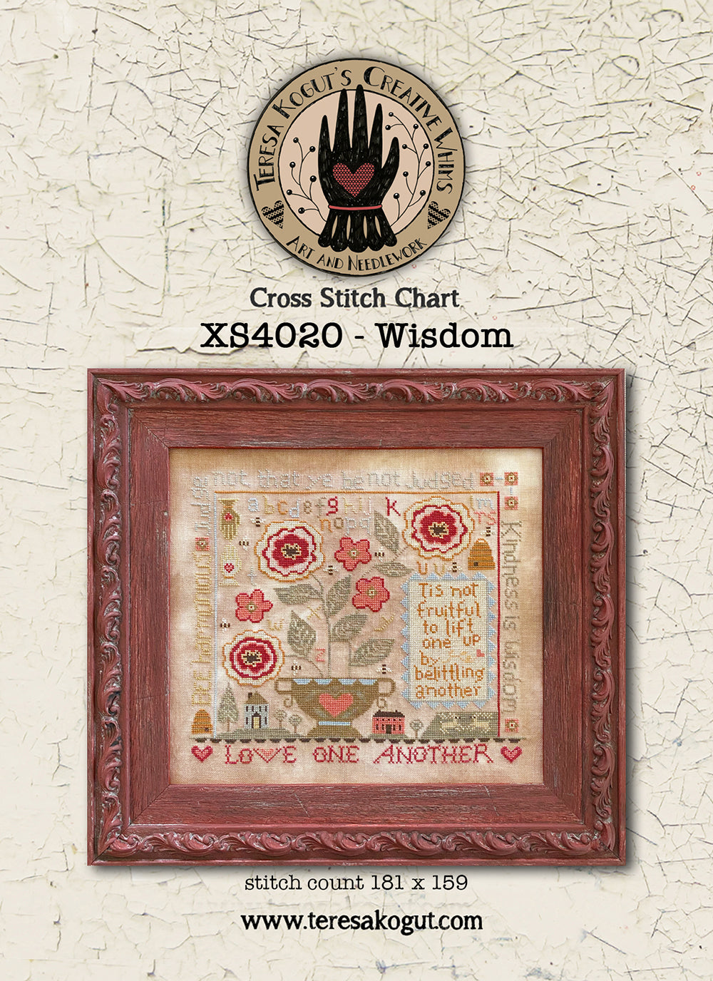 Teresa Kogut Wisdom XS4020 cross stitch pattern