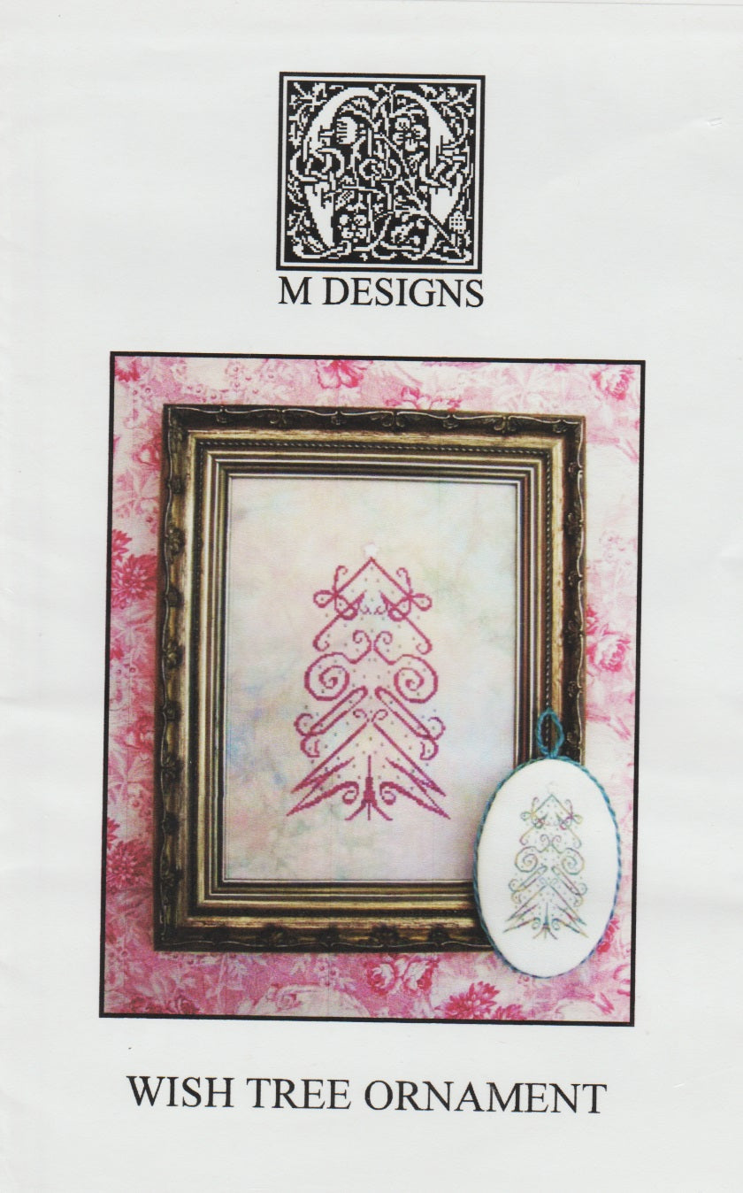 M Designs Wish Tree Ornament cross stitch pattern