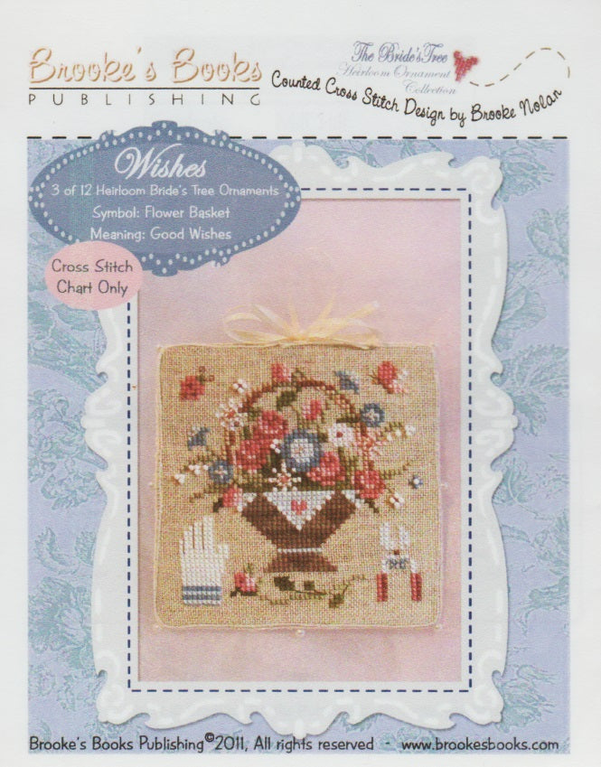 Brooke's Books Wishes Bride's Tree 3 cross stitch pattern