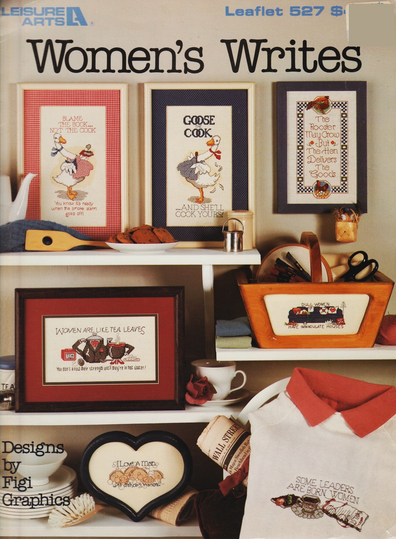 Leisure Arts Women's Writes 527 cross stitch pattern