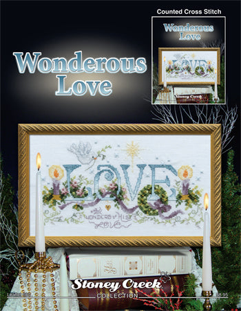 Stoney Creek Wonderous Love LFT680 cross stitch pattern