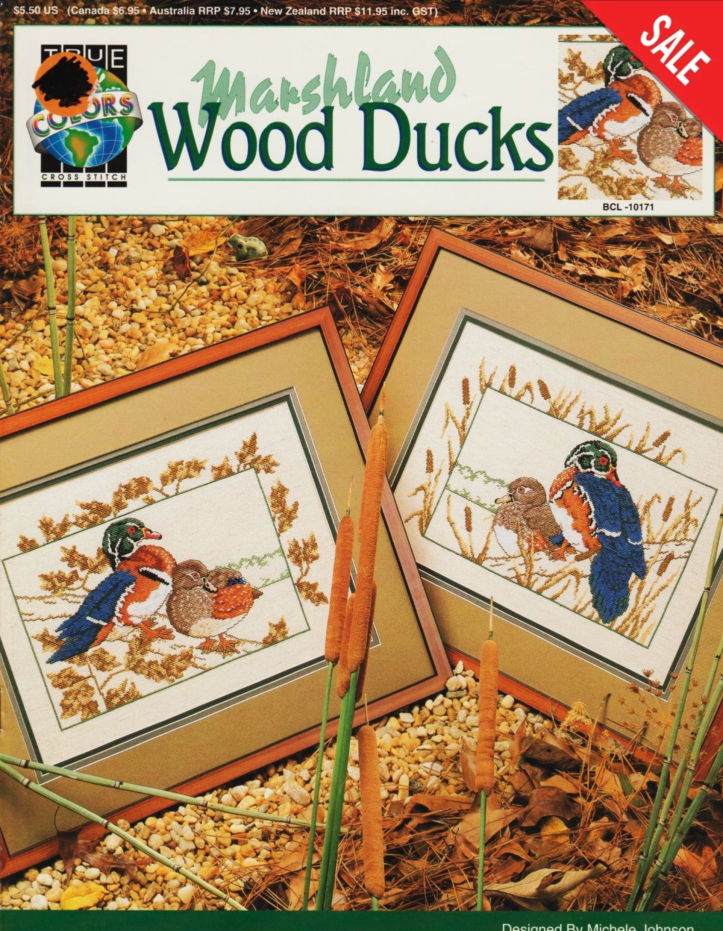 True Colors Wood Ducks BCL-10171 cross stitch pattern