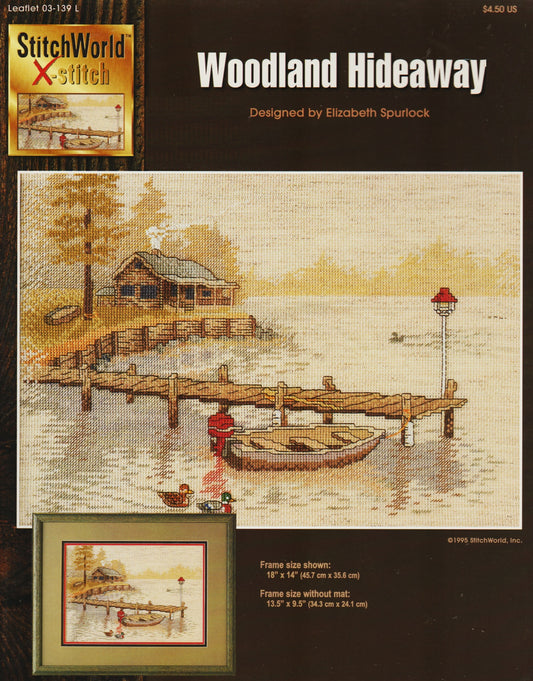StitchWorld X-Stitch Woodland Hideaway 03-139L cross stitch pattern