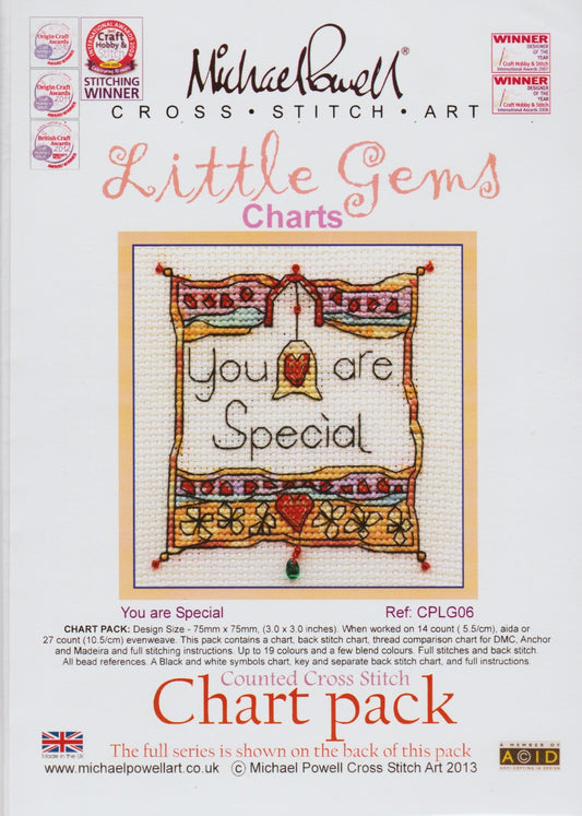 Michael Powell You Are Special CPLG06 cross stitch pattern