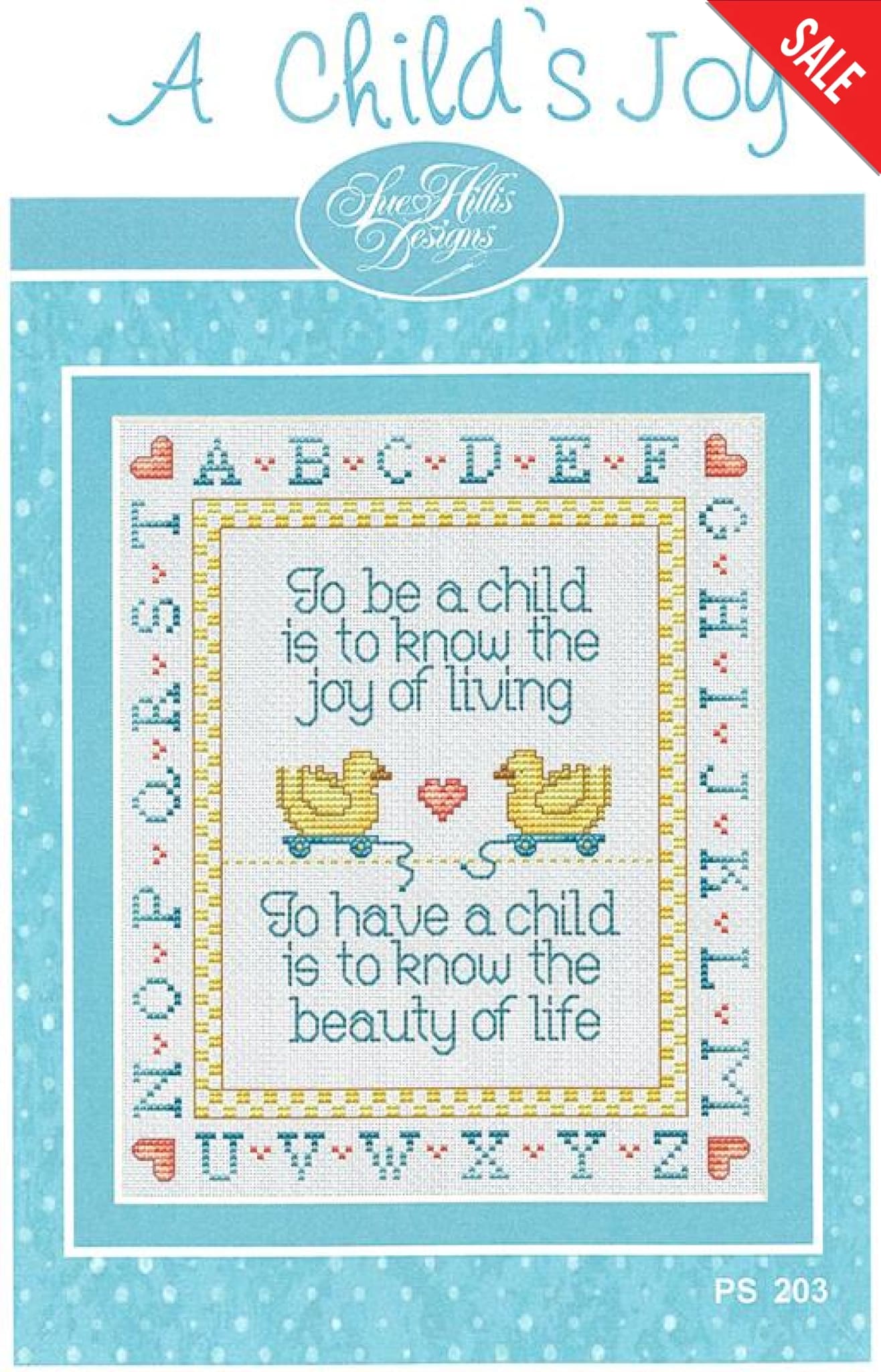 Sue Hillis A Child's Joy PS203 cross stitch pattern