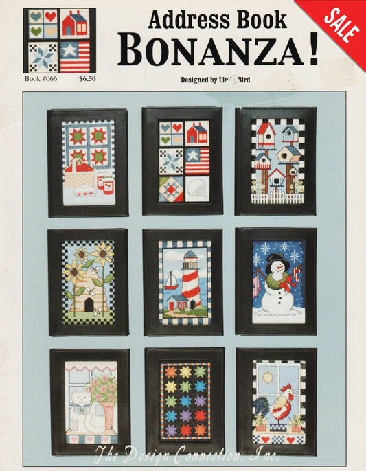 Design Connection Address Book Bonanza 066 cross stitch pattern