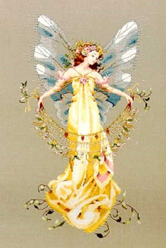 Mirabilia Adia, The Garden Fairy MD41 cross stitch pattern